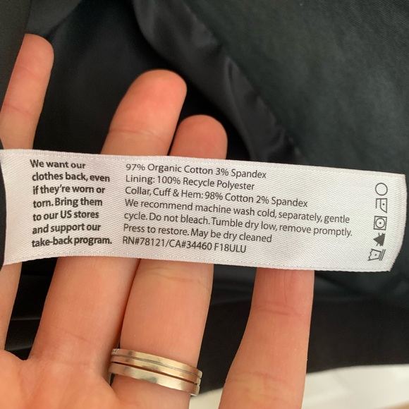 Eileen fisher black bomber jacket - Picture 7 of 7